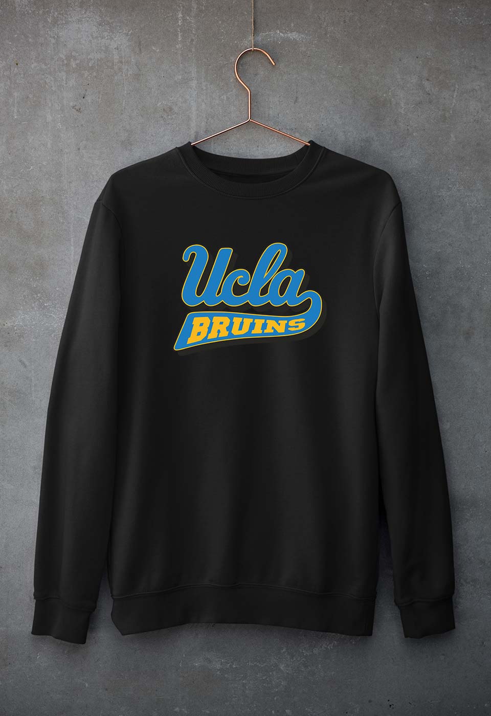 UCLA Bruins Sweatshirt for Men/Women-Black-Ektarfa.online
