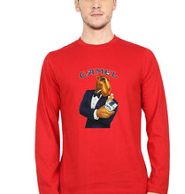 Load image into Gallery viewer, camel cigarette Full Sleeves T-Shirt for Men-red-Ektarfa.online
