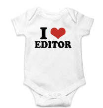 Load image into Gallery viewer, I LOVE EDITOR Romper For Baby Boy/Girl-White-Ektarfa.online
