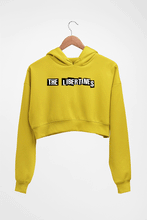 Load image into Gallery viewer, libertines Crop HOODIE FOR WOMEN-Mustard Yellow-Ektarfa.online
