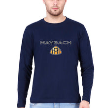 Load image into Gallery viewer, Maybach Full Sleeves T-Shirt for Men-Navy Blue-Ektarfa.online
