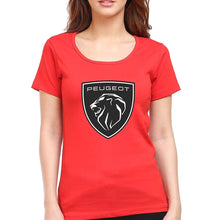 Load image into Gallery viewer, Peugeot T-Shirt for Women-Red-Ektarfa.online
