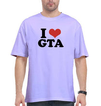 Load image into Gallery viewer, I LOVE GTA Oversized T-Shirt for Men
