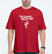 Load image into Gallery viewer, My Chemical Romance (MCR) Oversized T-Shirt for Men-Red-Ektarfa.online
