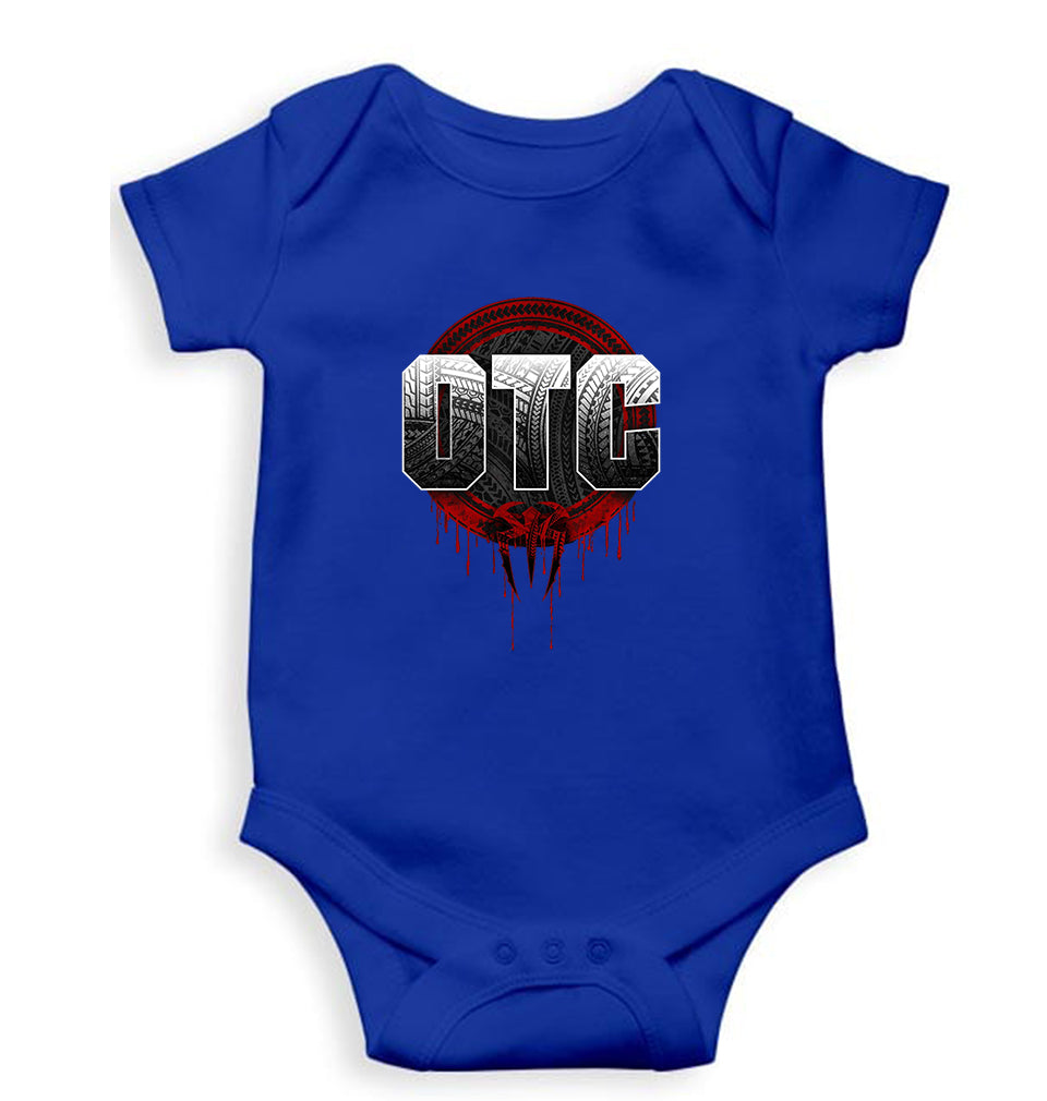 otc roman reigns WWE Romper For Baby Boy/Girl-Royal Blue-Ektarfa.online