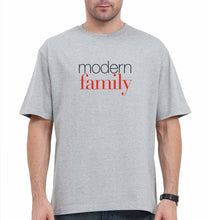 Load image into Gallery viewer, modern family Oversized T-Shirt for Men-Grey-Ektarfa.online
