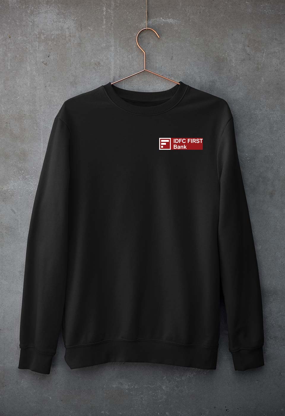 IDFC FIRST BANK Sweatshirt for Men/Women