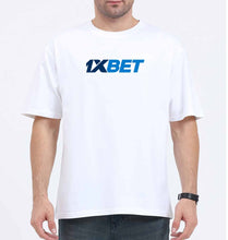 Load image into Gallery viewer, 1XBet Oversized T-Shirt for Men-White-Ektarfa.online
