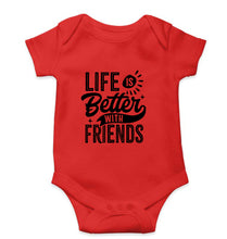 Load image into Gallery viewer, life is better with friends Kids Romper For Baby Boy/Girl
