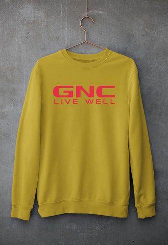 GNC Unisex Sweatshirt for Men/Women-Mustard Yellow-Ektarfa.online