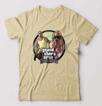 Load image into Gallery viewer, Grand Theft Auto (GTA) T-Shirt for Men-Beige-Ektarfa.online

