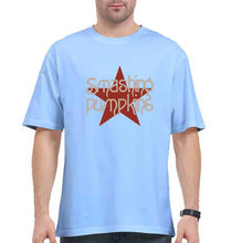 Load image into Gallery viewer, Smashing Pumpkins Oversized T-Shirt for Men-Baby Blue-Ektarfa.online

