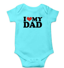 Load image into Gallery viewer, I LOVE MY DAD Romper For Baby Boy/Girl-Sky Blue-Ektarfa.online
