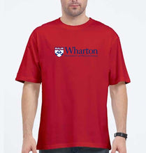Load image into Gallery viewer, Wharton Oversized T-Shirt for Men-Red-Ektarfa.online
