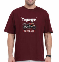 Load image into Gallery viewer, Triumph Speed 400 Oversized T-Shirt for Men
