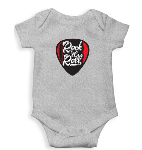 Guitar plectrum Romper For Baby Boy/Girl-Grey-Ektarfa.online