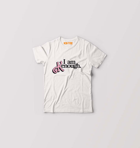 kenough Kids T-Shirt for Boy/Girl-White-Ektarfa.online