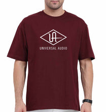 Load image into Gallery viewer, universal audio Oversized T-Shirt for Men-Maroon-Ektarfa.online

