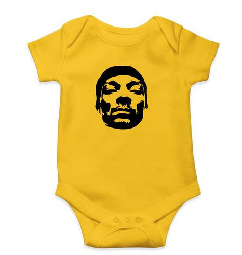Snoop Dogg Romper For Baby Boy/Girl-Yellow-Ektarfa.online
