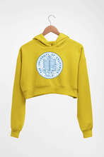 Load image into Gallery viewer, ucla Crop HOODIE FOR WOMEN-Mustard Yellow-Ektarfa.online
