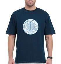 Load image into Gallery viewer, ucla Oversized T-Shirt for Men-Petrol Blue-Ektarfa.online
