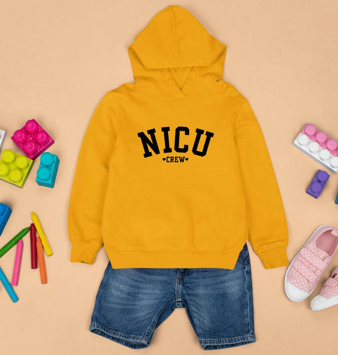 NICU crew Hoodie for Boy/Girl-Mustard Yellow-Ektarfa.online