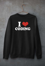 Load image into Gallery viewer, I Love Coding Sweatshirt for Men/Women
