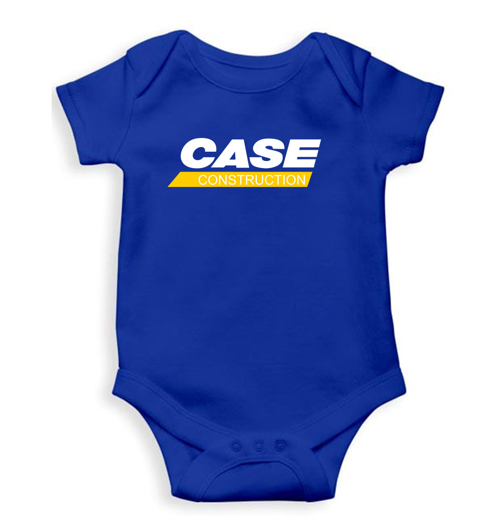 case construction Romper For Baby Boy/Girl-Royal Blue-Ektarfa.online