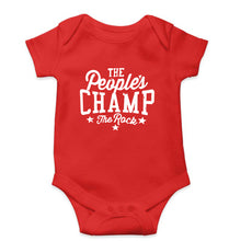 Load image into Gallery viewer, The Rock - The People&#39;s Champ Romper For Baby Boy/Girl-Red-Ektarfa.online
