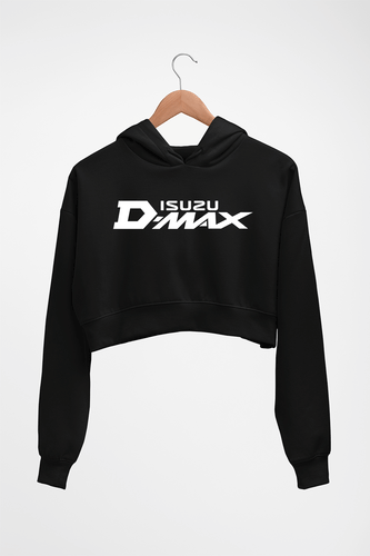 D-Max Crop HOODIE FOR WOMEN-Black-Ektarfa.online