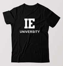 Load image into Gallery viewer, IE University T-Shirt for Men-Black-Ektarfa.online
