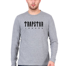Load image into Gallery viewer, Trapstar Full Sleeves T-Shirt for Men-Grey Melange-Ektarfa.online
