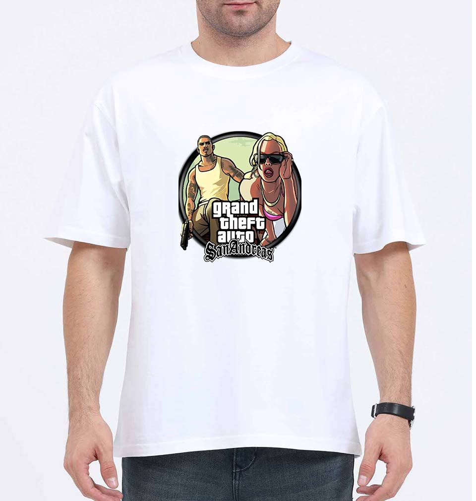 Grand Theft Auto (GTA) Oversized T-Shirt for Men