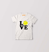 Load image into Gallery viewer, Love Tennis Kids T-Shirt for Boy/Girl-White-Ektarfa.online
