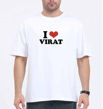 Load image into Gallery viewer, I LOVE VIRAT Oversized T-Shirt for Men
