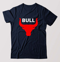 Load image into Gallery viewer, Bull T-Shirt for Men-Navy Blue-Ektarfa.online
