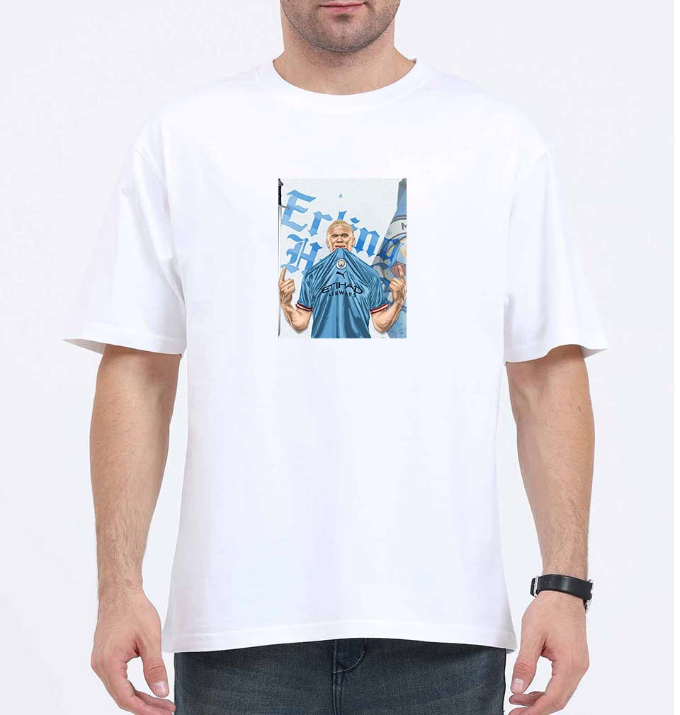 erling haaland Oversized T-Shirt for Men