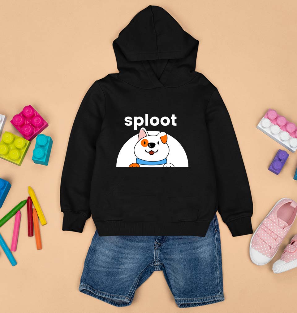 Sploot Kids Hoodie for Boy/Girl-Black-Ektarfa.online
