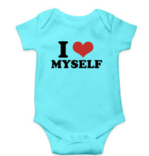 Load image into Gallery viewer, I LOVE MYSELF Romper For Baby Boy/Girl-Sky Blue-Ektarfa.online
