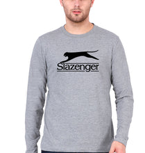 Load image into Gallery viewer, Slazenger Full Sleeves T-Shirt for Men-Grey Melange-Ektarfa.online
