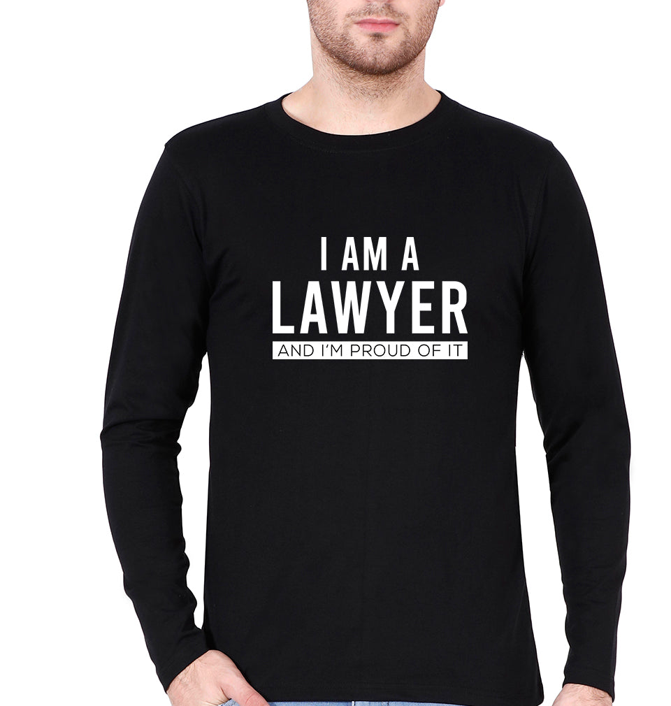 Lawyer Full Sleeves T-Shirt for Men