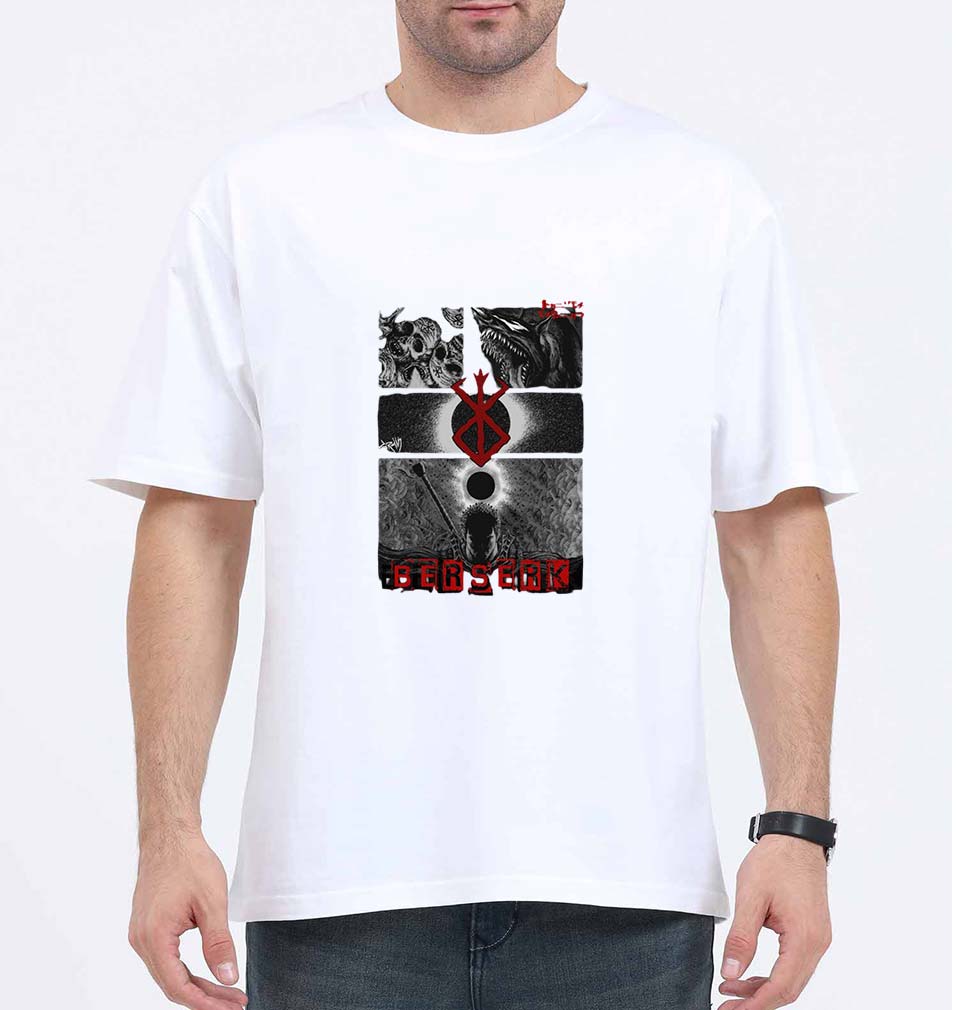 BERSERK Anime Oversized T-Shirt for Men
