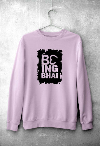 Being Bhai Sweatshirt for Men/Women-Light Pink-Ektarfa.online