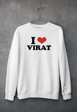 Load image into Gallery viewer, I LOVE VIRAT Sweatshirt for Men/Women
