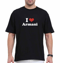 Load image into Gallery viewer, I Love Armani Oversized T-Shirt for Men
