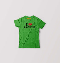 Load image into Gallery viewer, I LOVE SACHIN T-Shirt for Boy/Girl-Flag Green-Ektarfa.online

