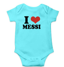 Load image into Gallery viewer, I LOVE MESSI Romper For Baby Boy/Girl-Sky Blue-Ektarfa.online
