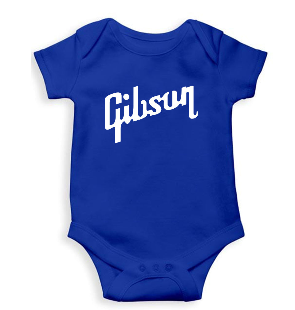 gibson Romper For Baby Boy/Girl-Royal Blue-Ektarfa.online