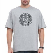 Load image into Gallery viewer, delhi university (DU) Oversized T-Shirt for Men-Grey-Ektarfa.online

