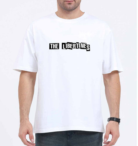 libertines Oversized T-Shirt for Men-White-Ektarfa.online